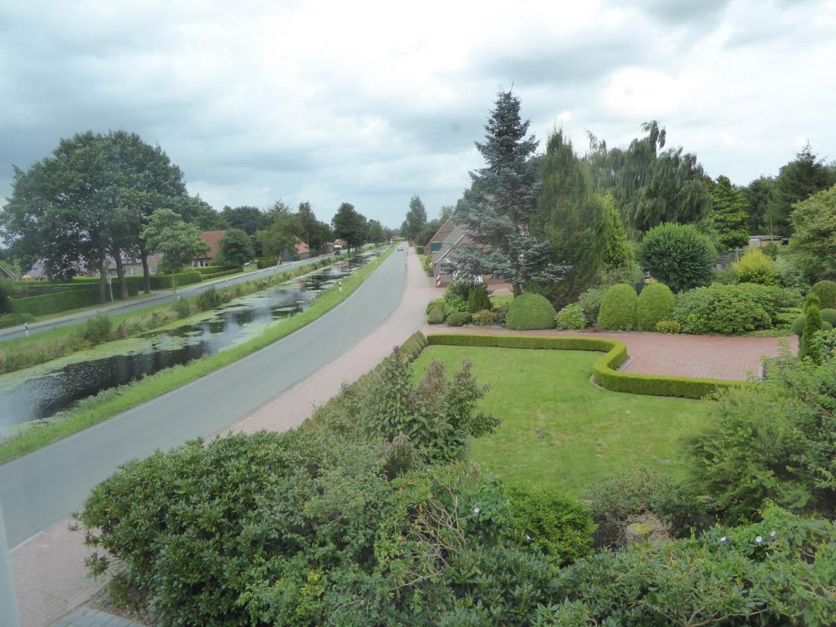 Grossefehn Ferienwohnung Gulf Im Gulfhof Am Kanal מראה חיצוני תמונה